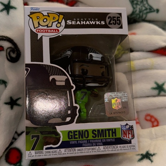 Geno Smith Seattle Seahawks #255‎ Funko Pop! Vinyl Figure - Picture 4 of 4